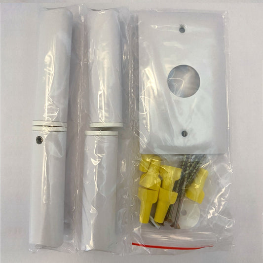 Amba AJ-BPXS-W Amba Jeeves Bracket Pack Extra Short in White - AJ-BPXS-W