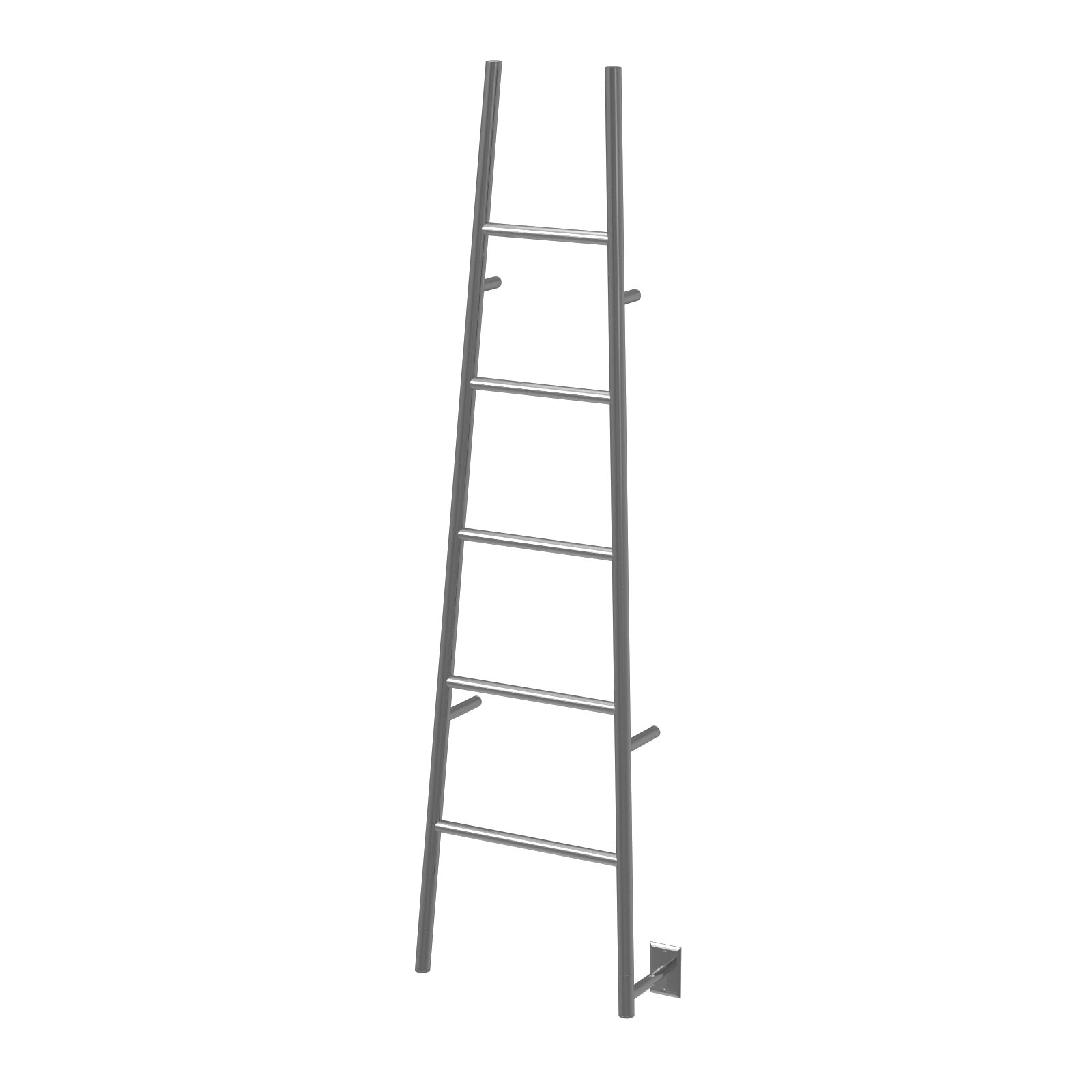 Amba ASB Amba Jeeves Model A Ladder 5 Bar Hardwired Drying Rack in Brushed - ASB