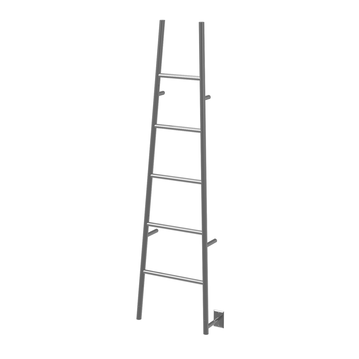 Amba ASB Amba Jeeves Model A Ladder 5 Bar Hardwired Drying Rack in Brushed - ASB