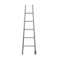 Amba ASB Amba Jeeves Model A Ladder 5 Bar Hardwired Drying Rack in Brushed - ASB