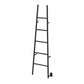 Amba ASMB Amba Jeeves Model A Ladder 5 Bar Hardwired Drying Rack in Matte Black - ASMB