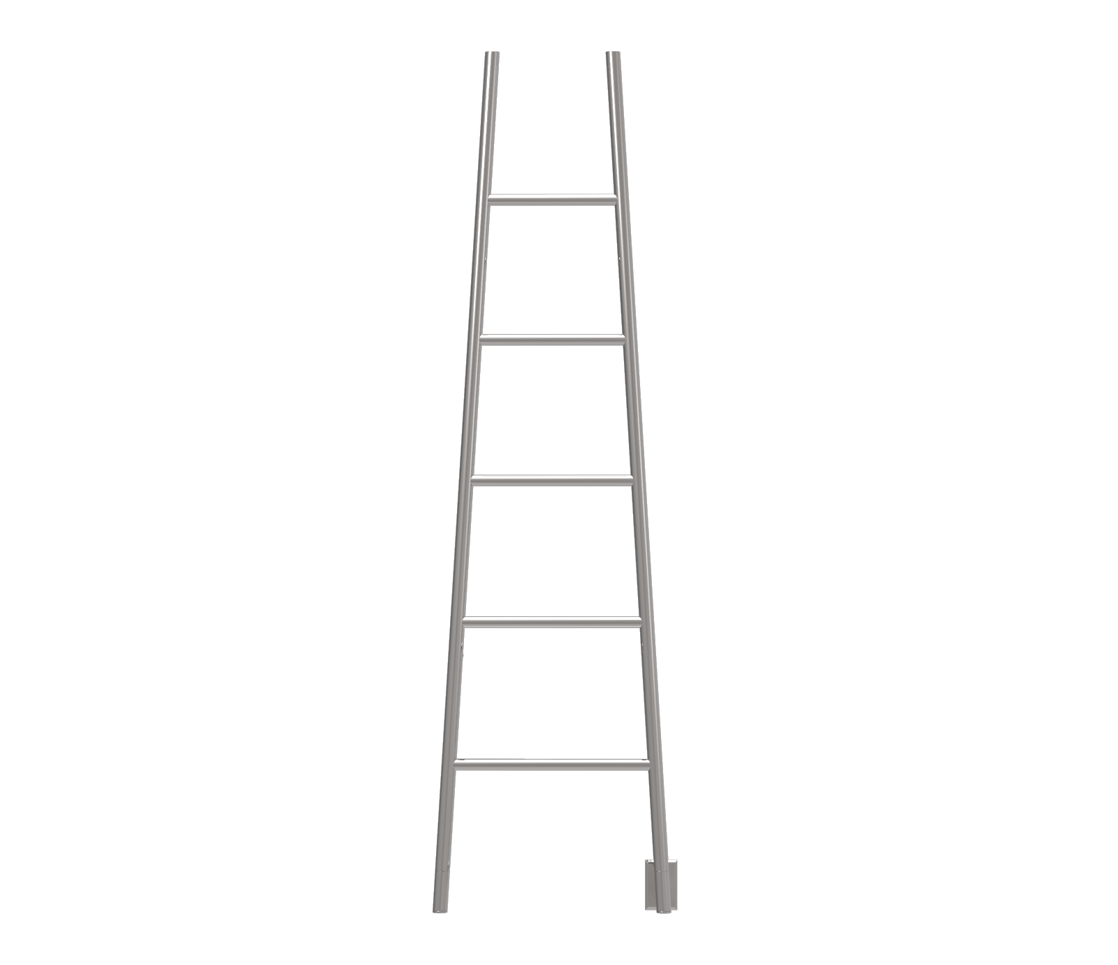 Amba ASP Amba Jeeves Model A Ladder 5 Bar Hardwired Drying Rack in Polished - ASP