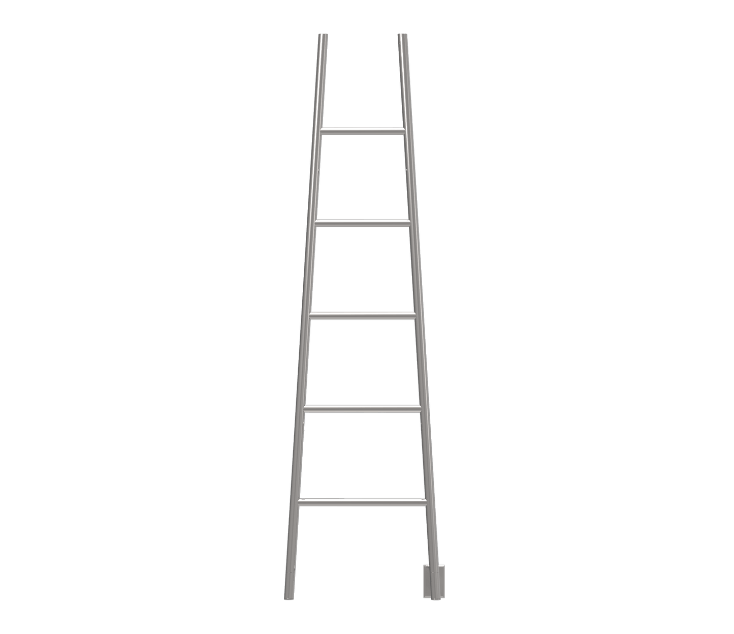 Amba ASP Amba Jeeves Model A Ladder 5 Bar Hardwired Drying Rack in Polished - ASP