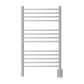 Amba CCB Amba Jeeves Model C Curved 13 Bar Hardwired Towel Warmer in Brushed - CCB