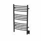 Amba CCMB Amba Jeeves Model C Curved 13 Bar Hardwired Towel Warmer in Matte Black - CCMB