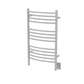 Amba CCW Amba Jeeves Model C Curved 13 Bar Hardwired Towel Warmer in White - CCW