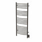 Amba DCO Amba Jeeves Model D Curved 20 Bar Hardwired Towel Warmer in Oil Rubbed Bronze - DCO