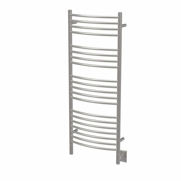 Amba DCP Amba Jeeves Model D Curved 20 Bar Hardwired Towel Warmer in Polished - DCP