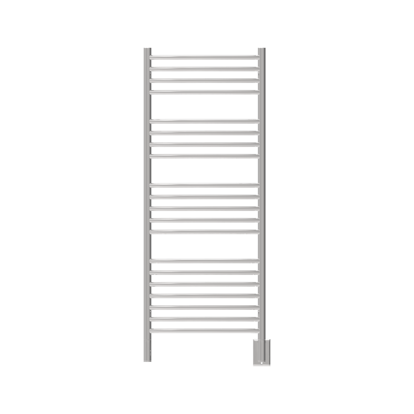 Amba DCP Amba Jeeves Model D Curved 20 Bar Hardwired Towel Warmer in Polished - DCP