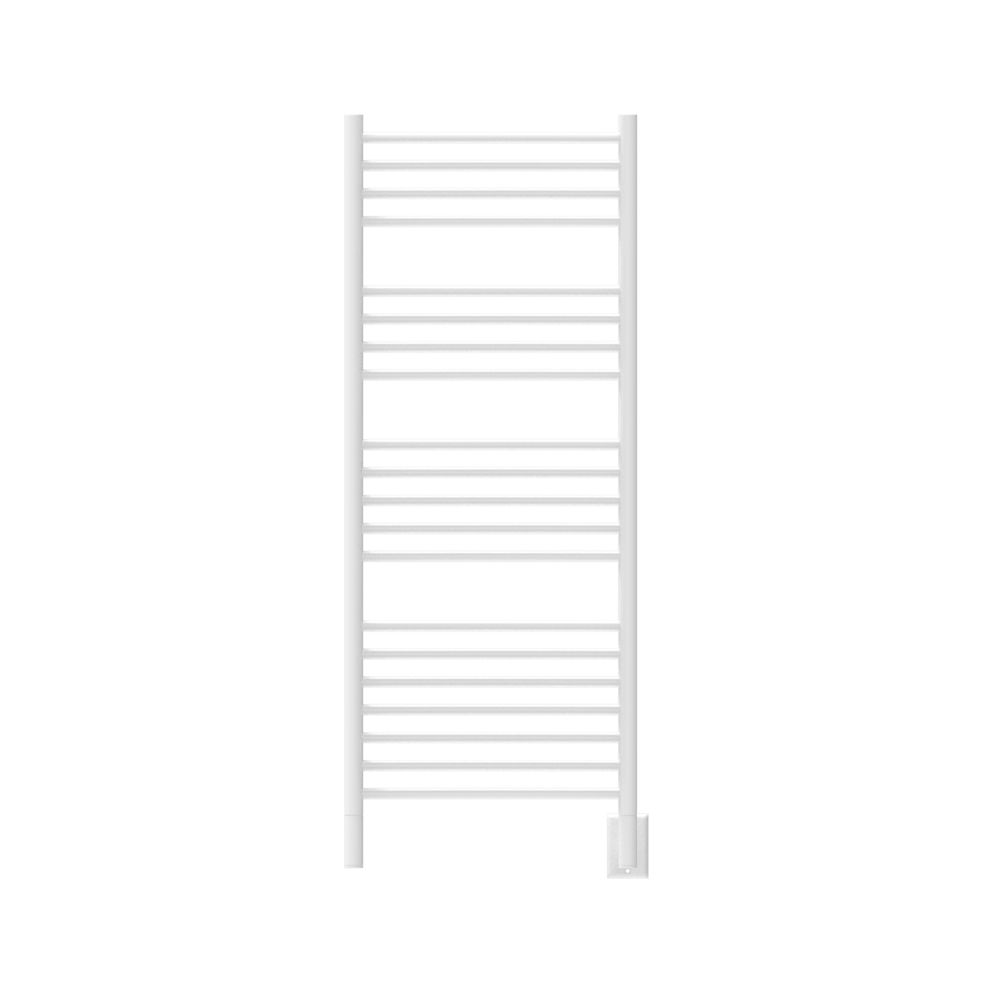 Amba DSW Amba Jeeves Model D Straight 20 Bar Hardwired Towel Warmer in White - DSW