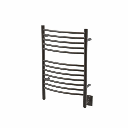 Amba ECO Amba Jeeves Model E Curved 12 Bar Hardwired Towel Warmer in Oil Rubbed Bronze - ECO