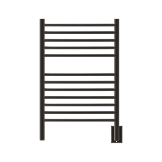 Amba ECO Amba Jeeves Model E Curved 12 Bar Hardwired Towel Warmer in Oil Rubbed Bronze - ECO