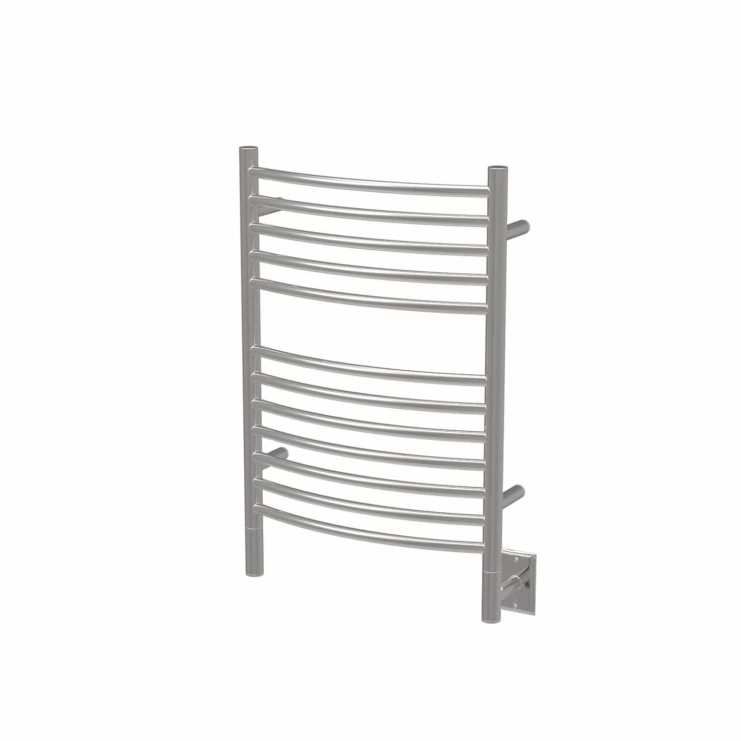 Amba ECP Amba Jeeves Model E Curved 12 Bar Hardwired Towel Warmer in Polished - ECP