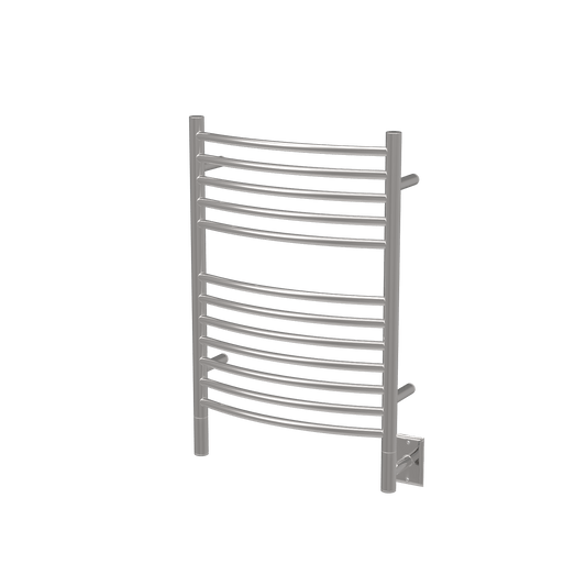 Amba ECP Amba Jeeves Model E Curved 12 Bar Hardwired Towel Warmer in Polished - ECP