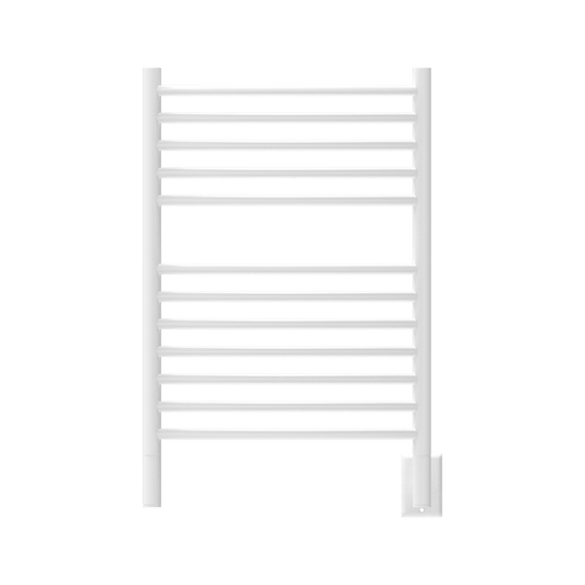 Amba ECW Amba Jeeves Model E Curved 12 Bar Hardwired Towel Warmer in White - ECW