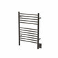 Amba ESO Amba Jeeves Model E Straight 12 Bar Hardwired Towel Warmer in Oil Rubbed Bronze - ESO