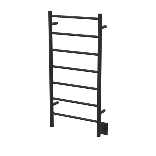 Amba FSMB Amba Jeeves Model F Straight 7 Bar Hardwired Drying Rack in Matte Black - FSMB