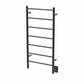 Amba FSO Amba Jeeves Model F Straight 7 Bar Hardwired Drying Rack in Oil Rubbed Bronze - FSO