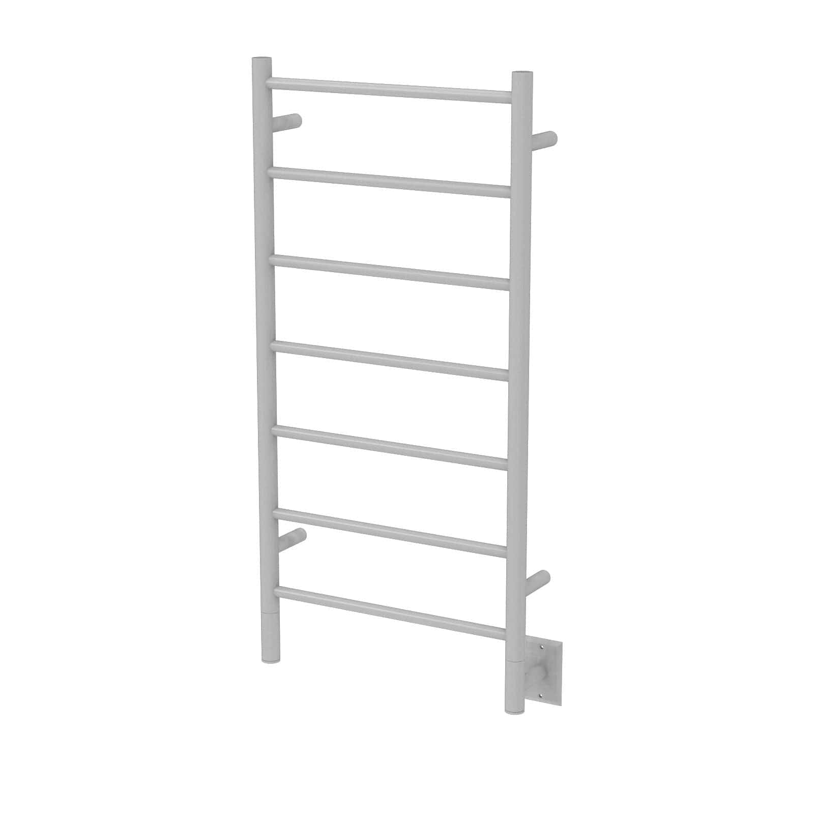 Amba FSW Amba Jeeves Model F Straight 7 Bar Hardwired Drying Rack in White - FSW