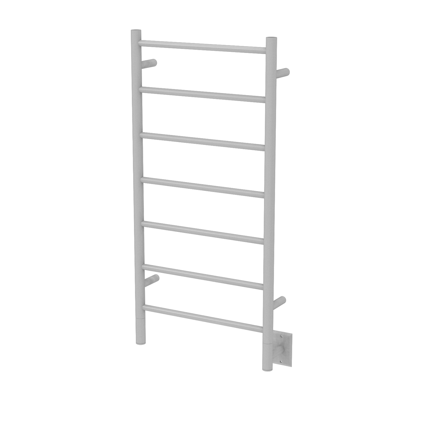 Amba FSW Amba Jeeves Model F Straight 7 Bar Hardwired Drying Rack in White - FSW