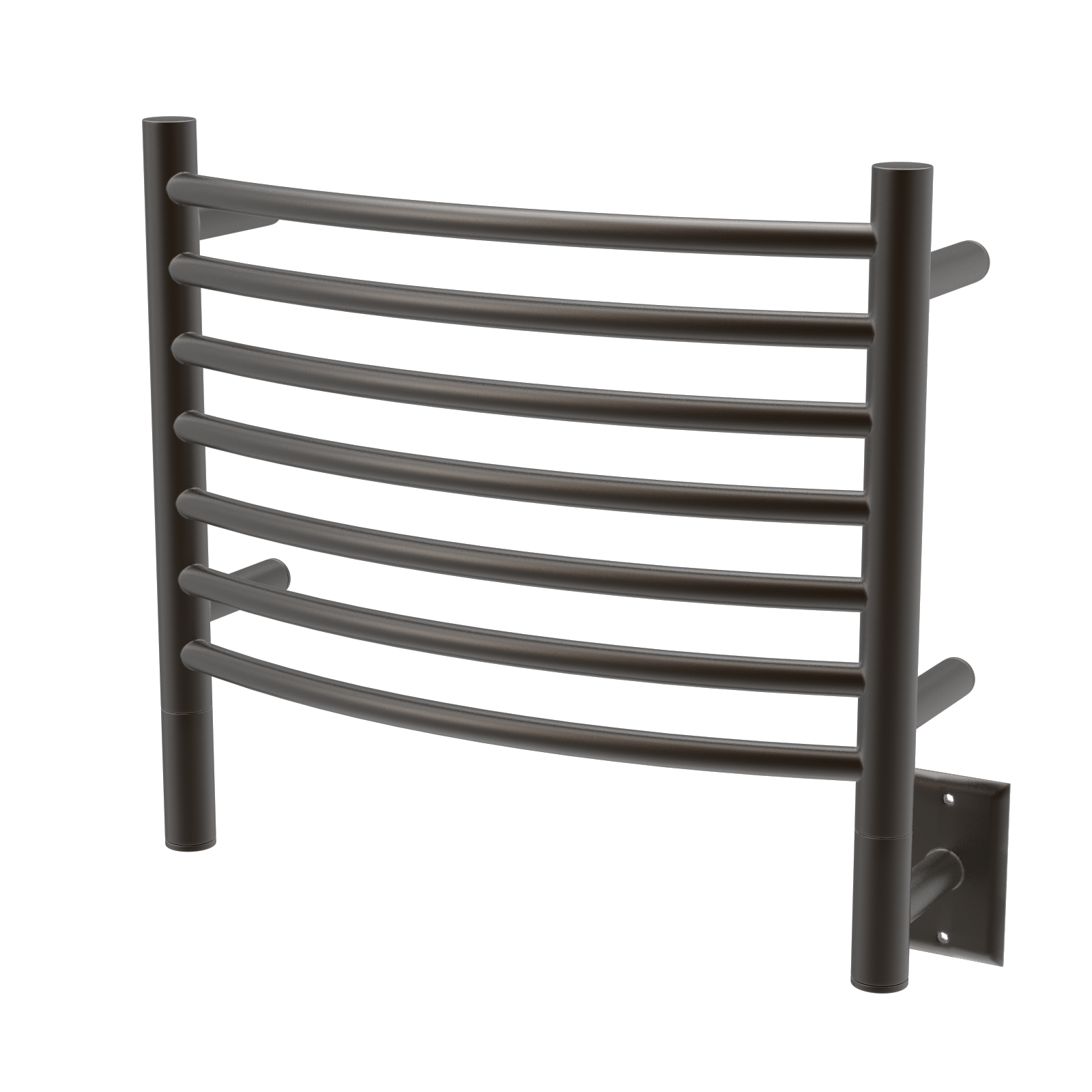 Amba HCO Amba Jeeves Model H Curved 7 Bar Hardwired Towel Warmer in Oil Rubbed Bronze - HCO