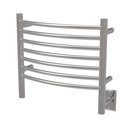 Amba HCP Amba Jeeves Model H Curved 7 Bar Hardwired Towel Warmer in Polished - HCP