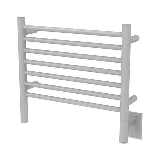 Amba HSW Amba Jeeves Model H Straight 7 Bar Hardwired Towel Warmer in White - HSW