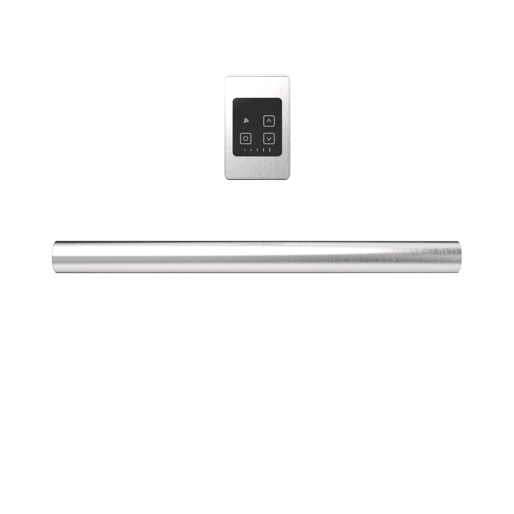 Amba i20RO.B Amba Modello i Round 20" Hardwired Single Bar in Brushed - i20RO.B