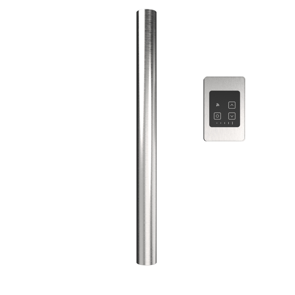 Amba i20RO.B Amba Modello i Round 20" Hardwired Single Bar in Brushed - i20RO.B