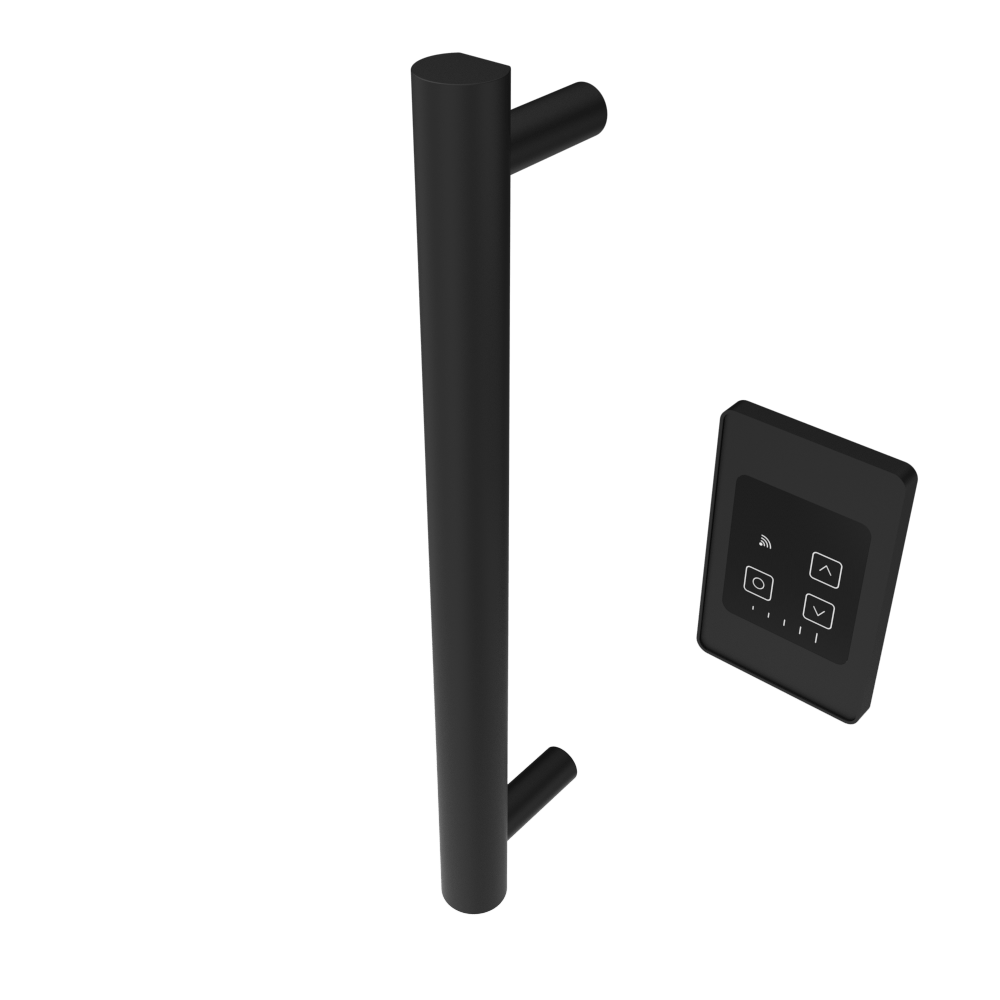 Amba i20RO.MB Amba Modello i Round 20" Hardwired Single Bar in Matte Black - i20RO.MB