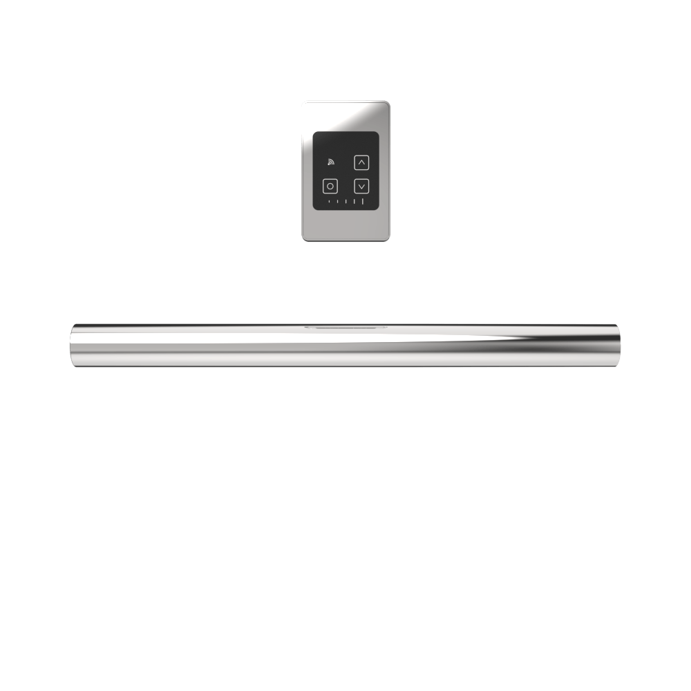 Amba i20RO.P Amba Modello i Round 20" Hardwired Single Bar in Polished - i20RO.P