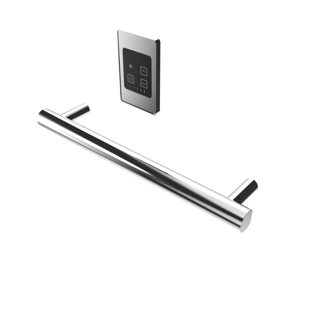 Amba i20RO.P Amba Modello i Round 20" Hardwired Single Bar in Polished - i20RO.P