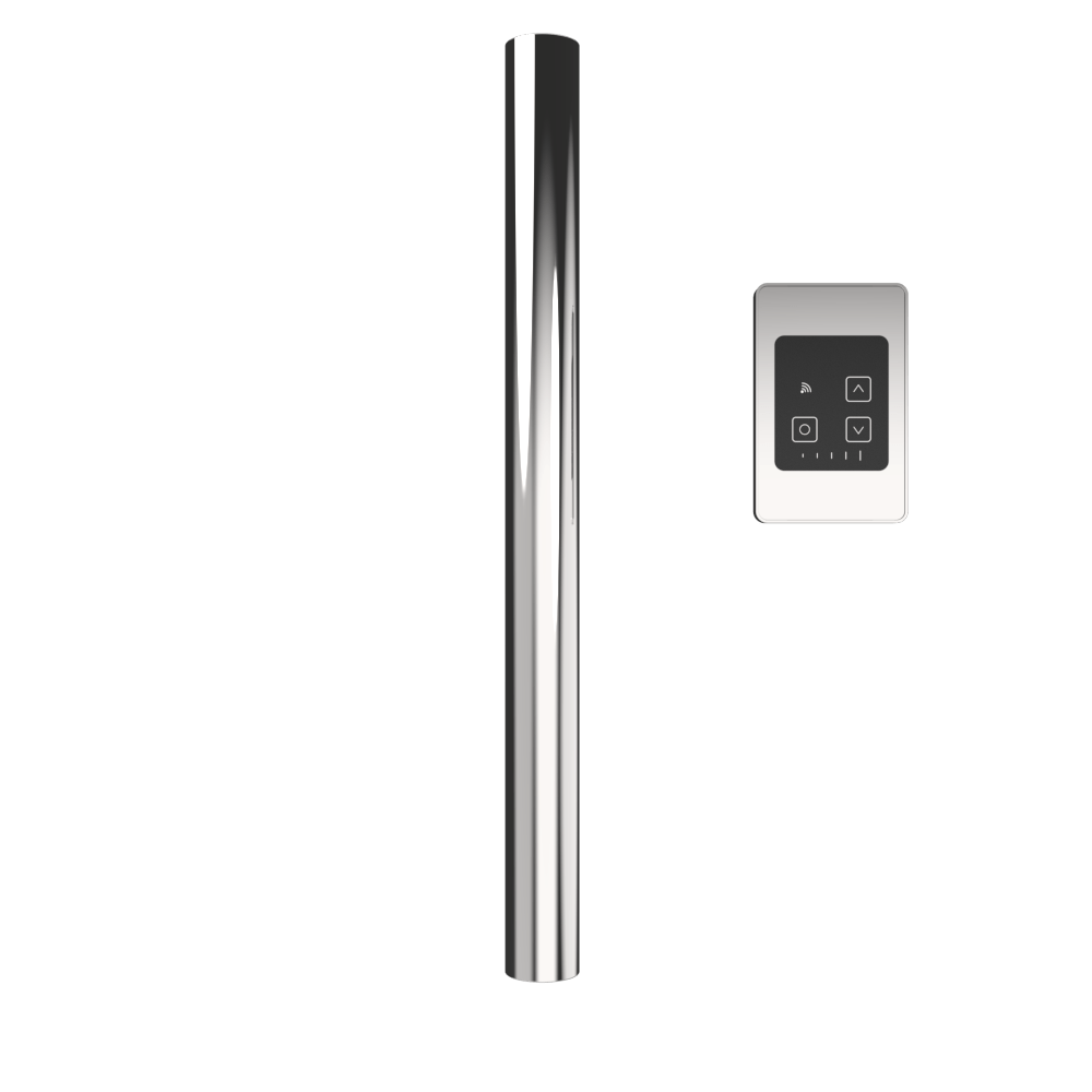 Amba i20RO.P Amba Modello i Round 20" Hardwired Single Bar in Polished - i20RO.P