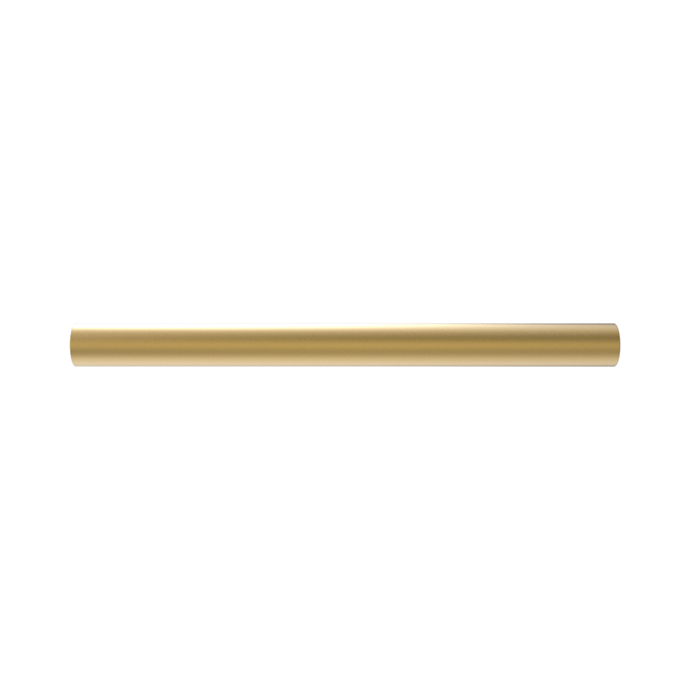 Amba i20RO.SB Amba Modello i Round 20" Hardwired Single Bar in Satin Brass - i20RO.SB