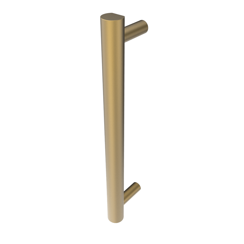 Amba i20RO.SB Amba Modello i Round 20" Hardwired Single Bar in Satin Brass - i20RO.SB