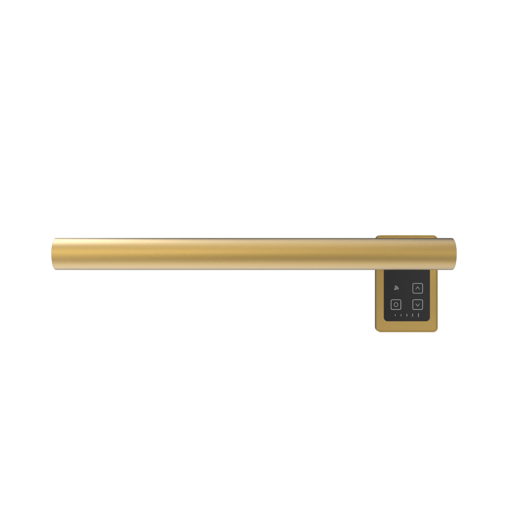 Amba i20RO.SB Amba Modello i Round 20" Hardwired Single Bar in Satin Brass - i20RO.SB