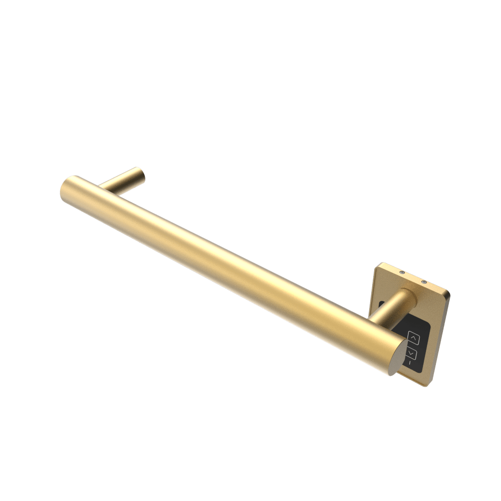 Amba i20RO.SB Amba Modello i Round 20" Hardwired Single Bar in Satin Brass - i20RO.SB