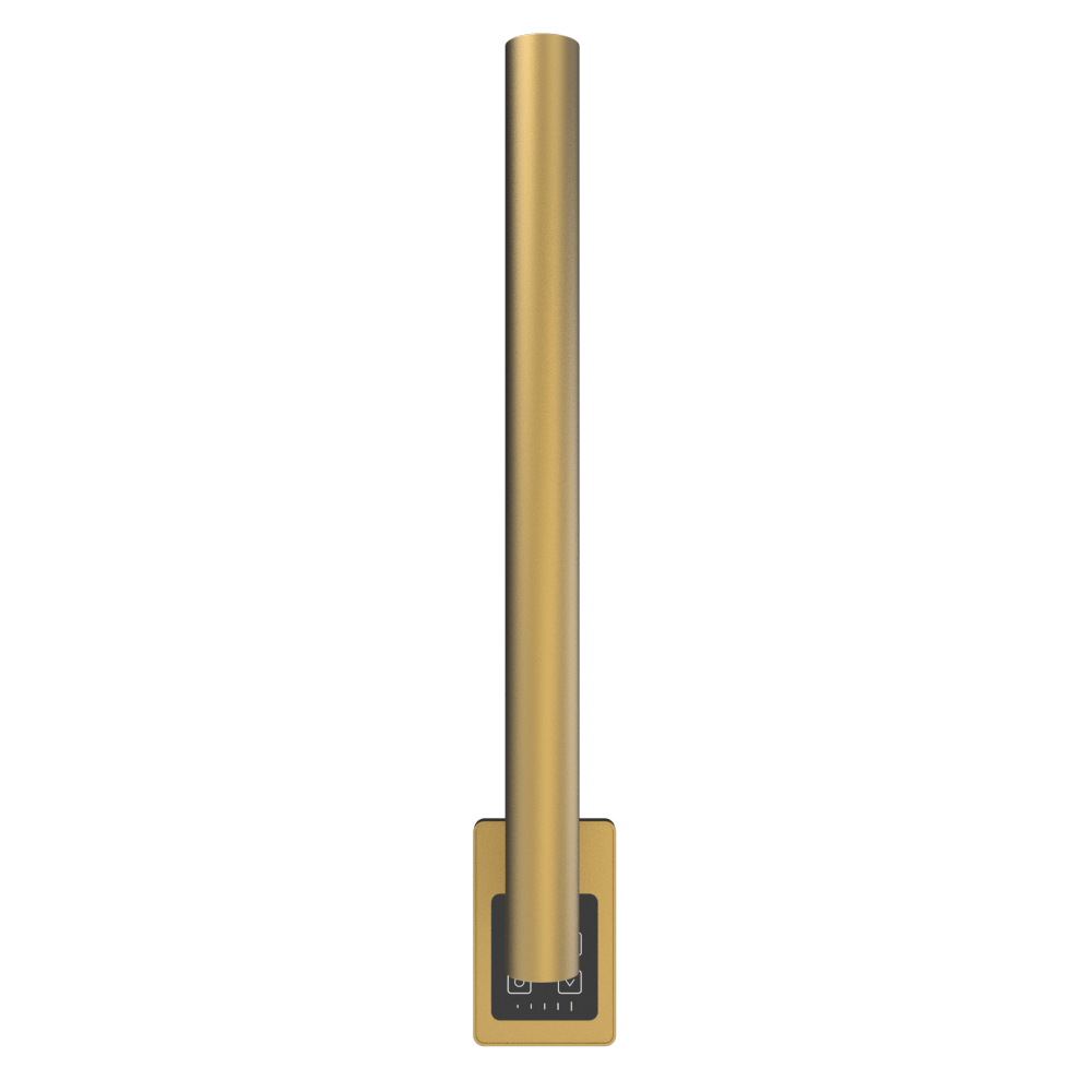 Amba i20RO.SB Amba Modello i Round 20" Hardwired Single Bar in Satin Brass - i20RO.SB