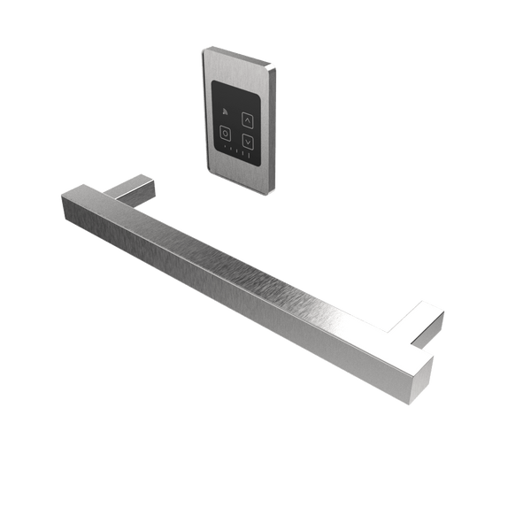 Amba i20SQ.B Amba Modello i Square 20 Hardwired Single Bar in Brushed - i20SQ.B