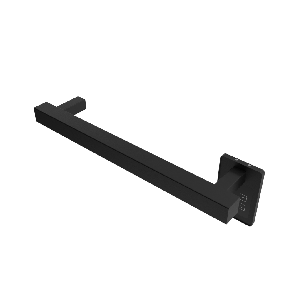 Amba i20SQ.MB Amba Modello i Square 20" Hardwired Single Bar in Matte Black - i20SQ.MB