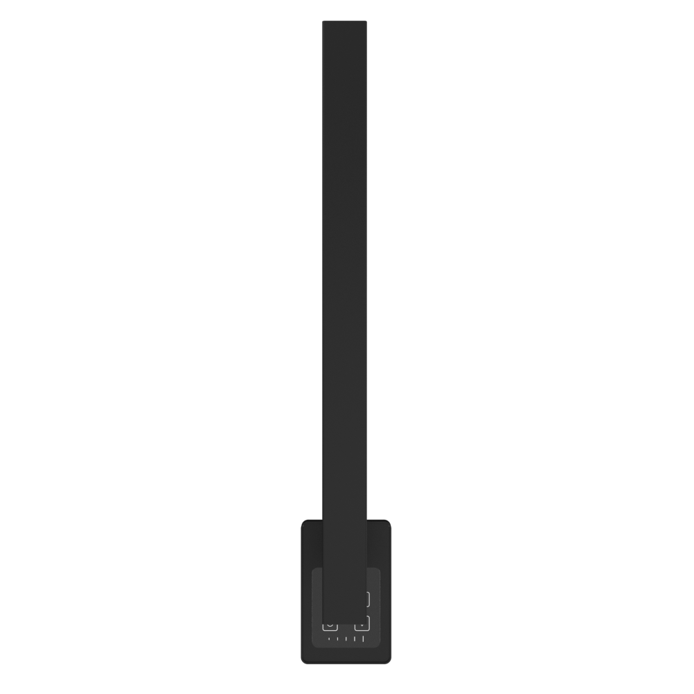 Amba i20SQ.MB Amba Modello i Square 20" Hardwired Single Bar in Matte Black - i20SQ.MB