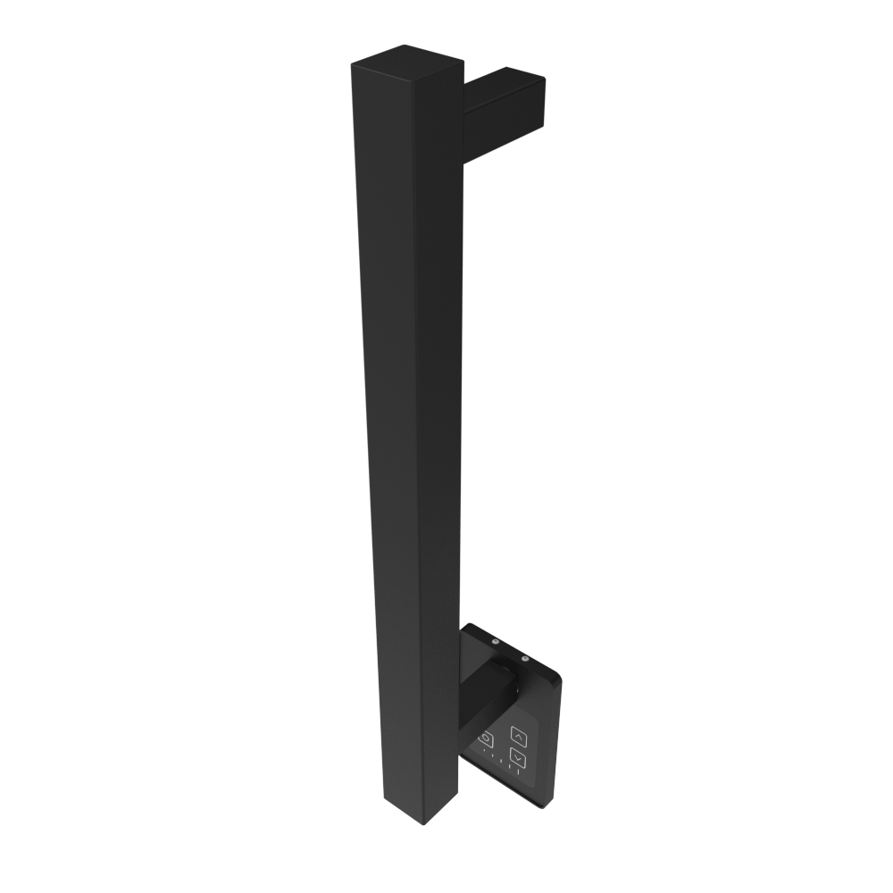 Amba i20SQ.MB Amba Modello i Square 20" Hardwired Single Bar in Matte Black - i20SQ.MB