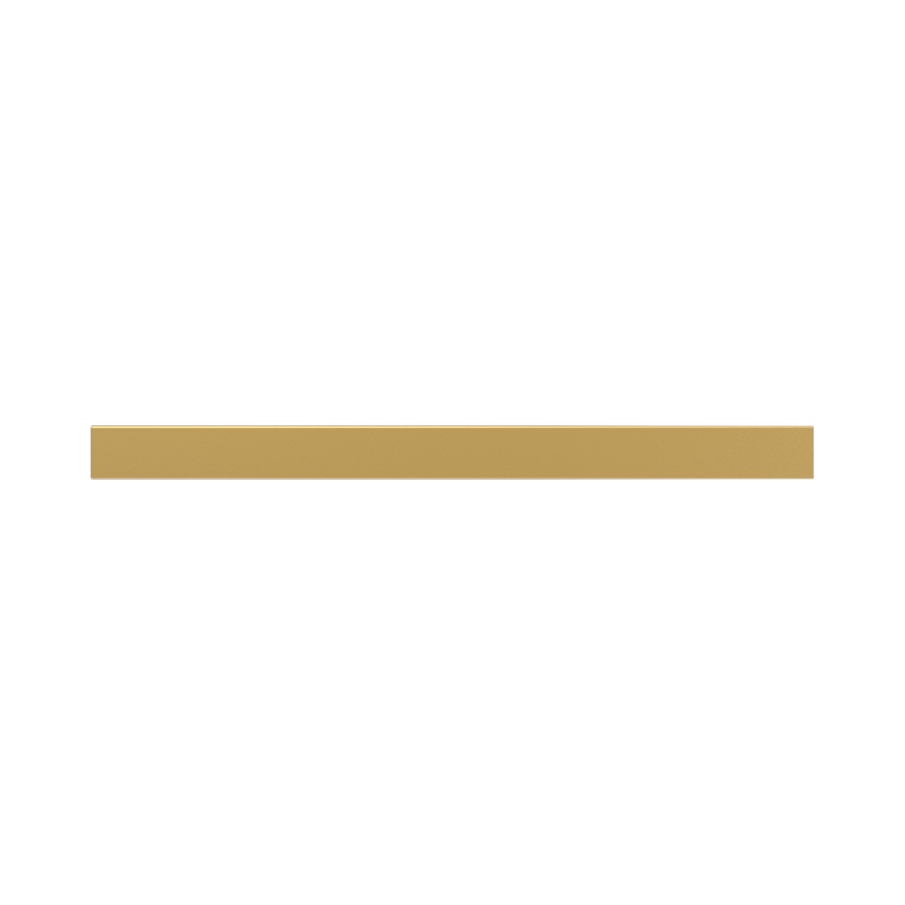 Amba i20SQ.SB Amba Modello i Square 20" Hardwired Single Bar in Satin Brass - i20SQ.SB