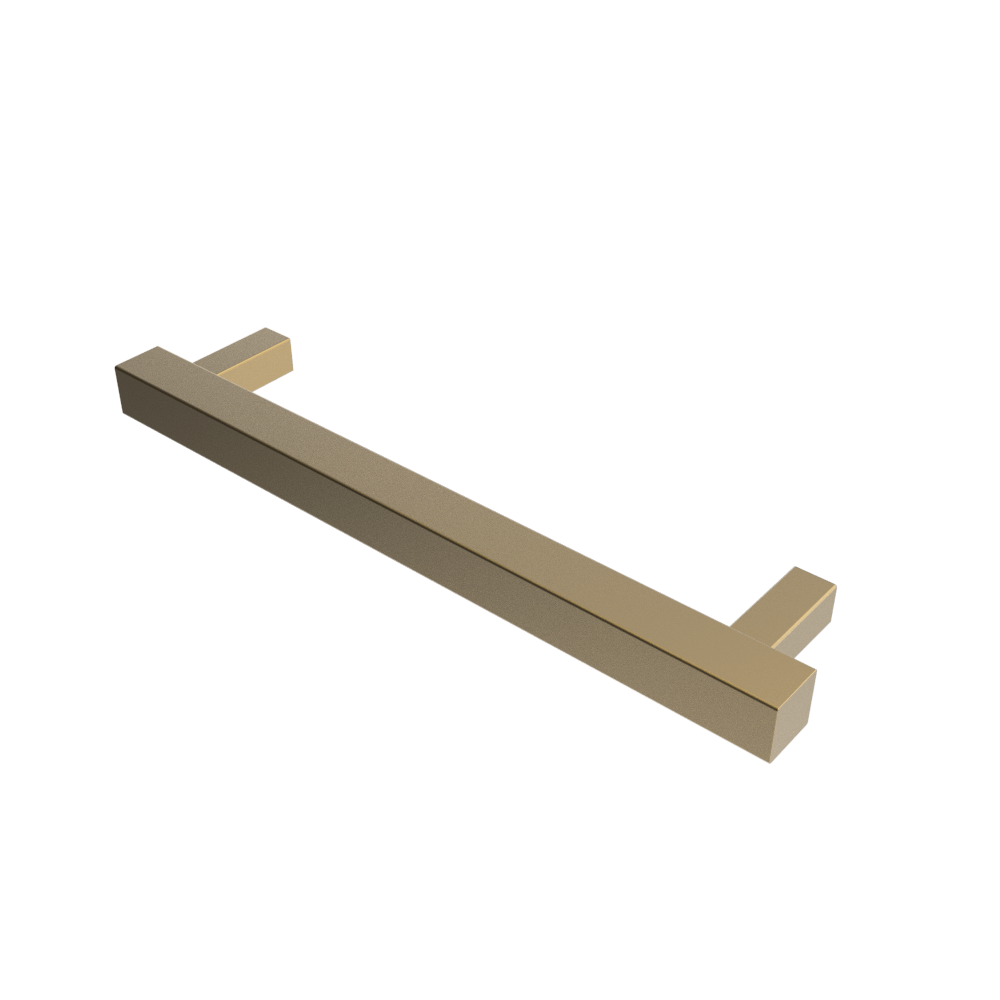 Amba i20SQ.SB Amba Modello i Square 20" Hardwired Single Bar in Satin Brass - i20SQ.SB