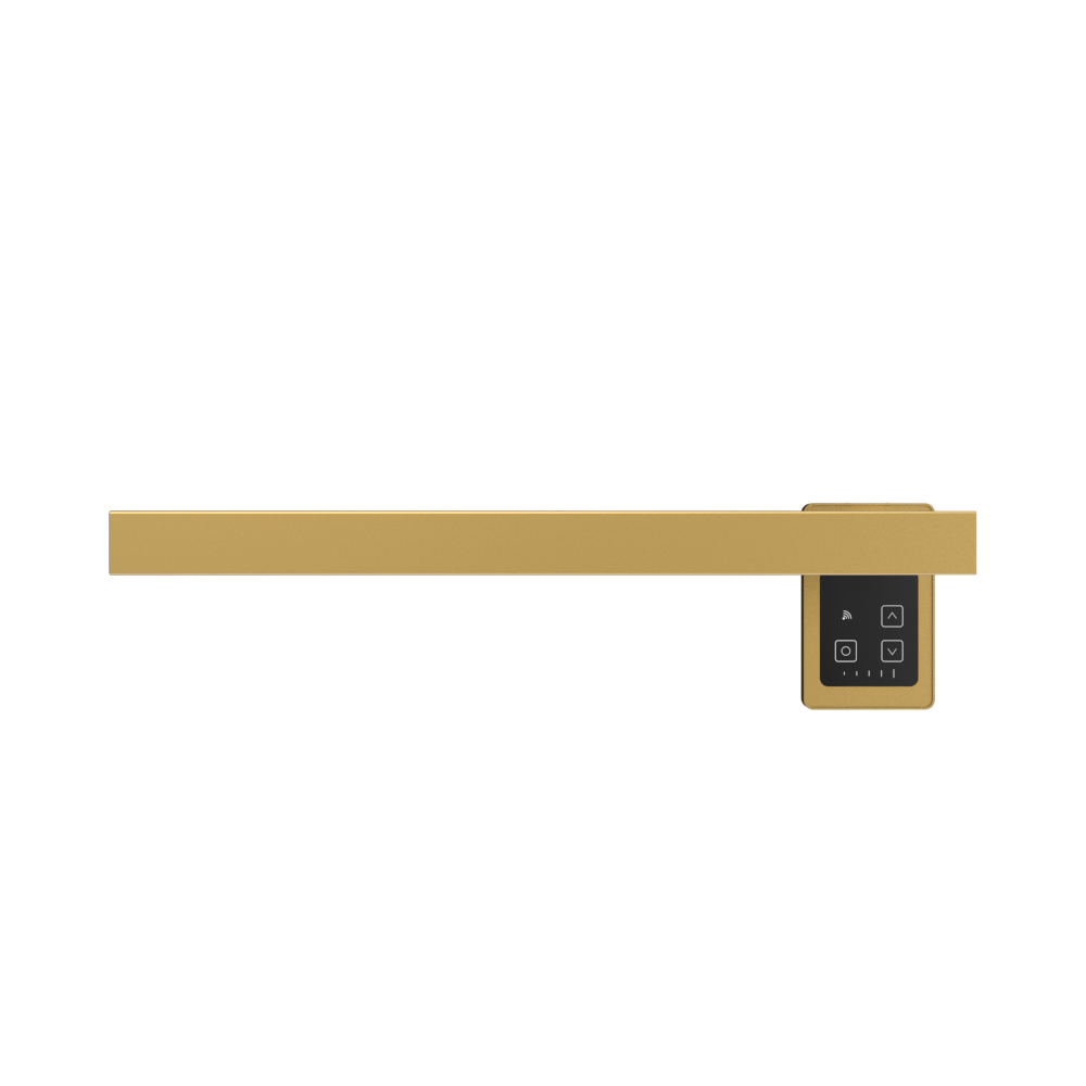 Amba i20SQ.SB Amba Modello i Square 20" Hardwired Single Bar in Satin Brass - i20SQ.SB