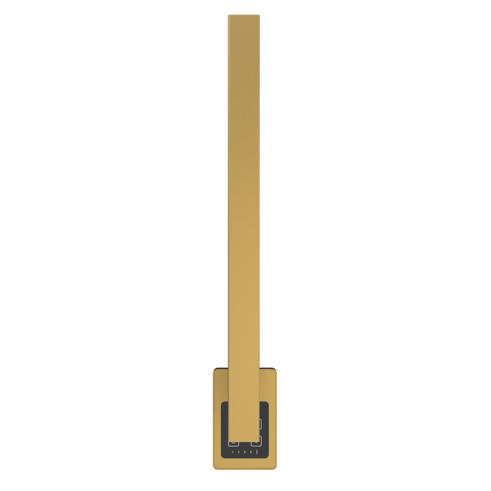 Amba i20SQ.SB Amba Modello i Square 20" Hardwired Single Bar in Satin Brass - i20SQ.SB