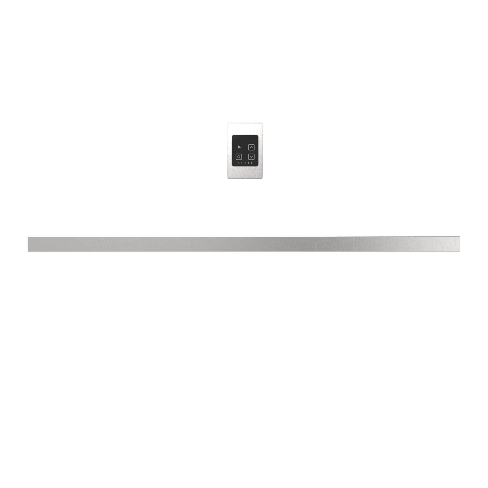 Amba i40SQ.B Amba Modello i Square 40" Hardwired Single Bar in Brushed - i40SQ.B