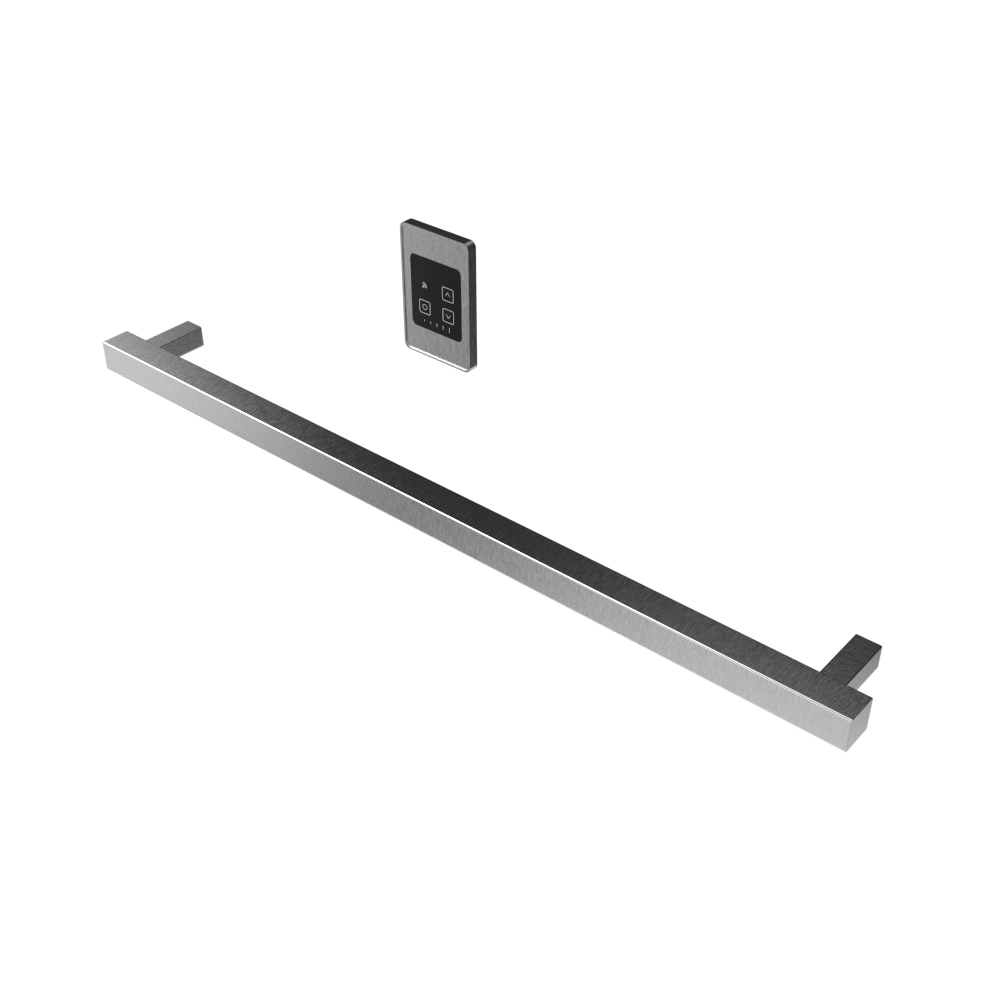 Amba i40SQ.B Amba Modello i Square 40" Hardwired Single Bar in Brushed - i40SQ.B