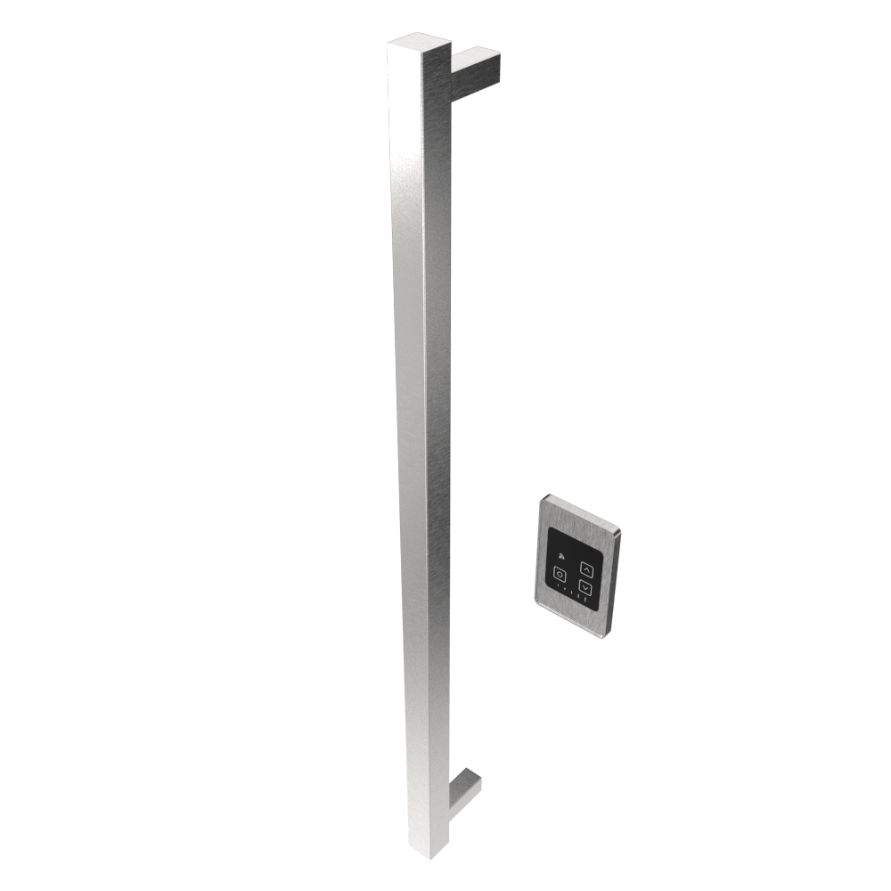 Amba i40SQ.B Amba Modello i Square 40" Hardwired Single Bar in Brushed - i40SQ.B