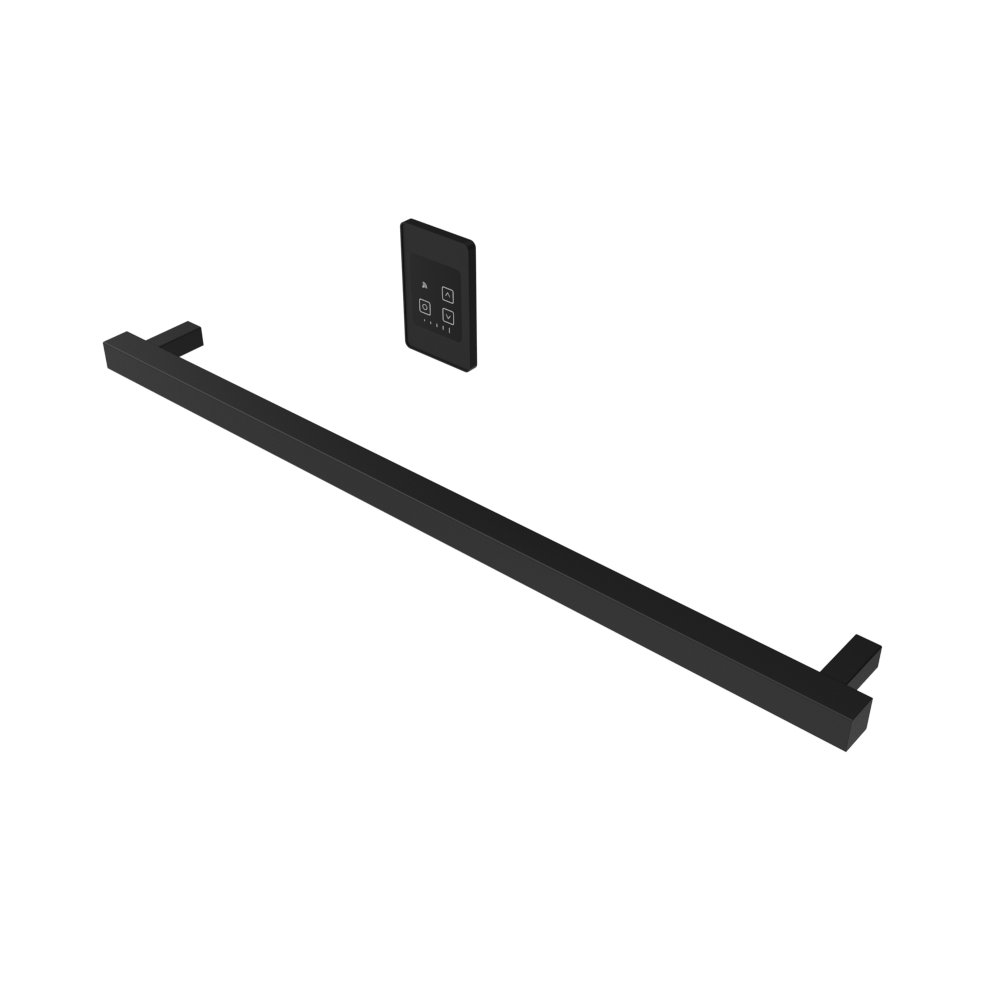 Amba i40SQ.MB Amba Modello i Square 40" Hardwired Single Bar in Matte Black - i40SQ.MB